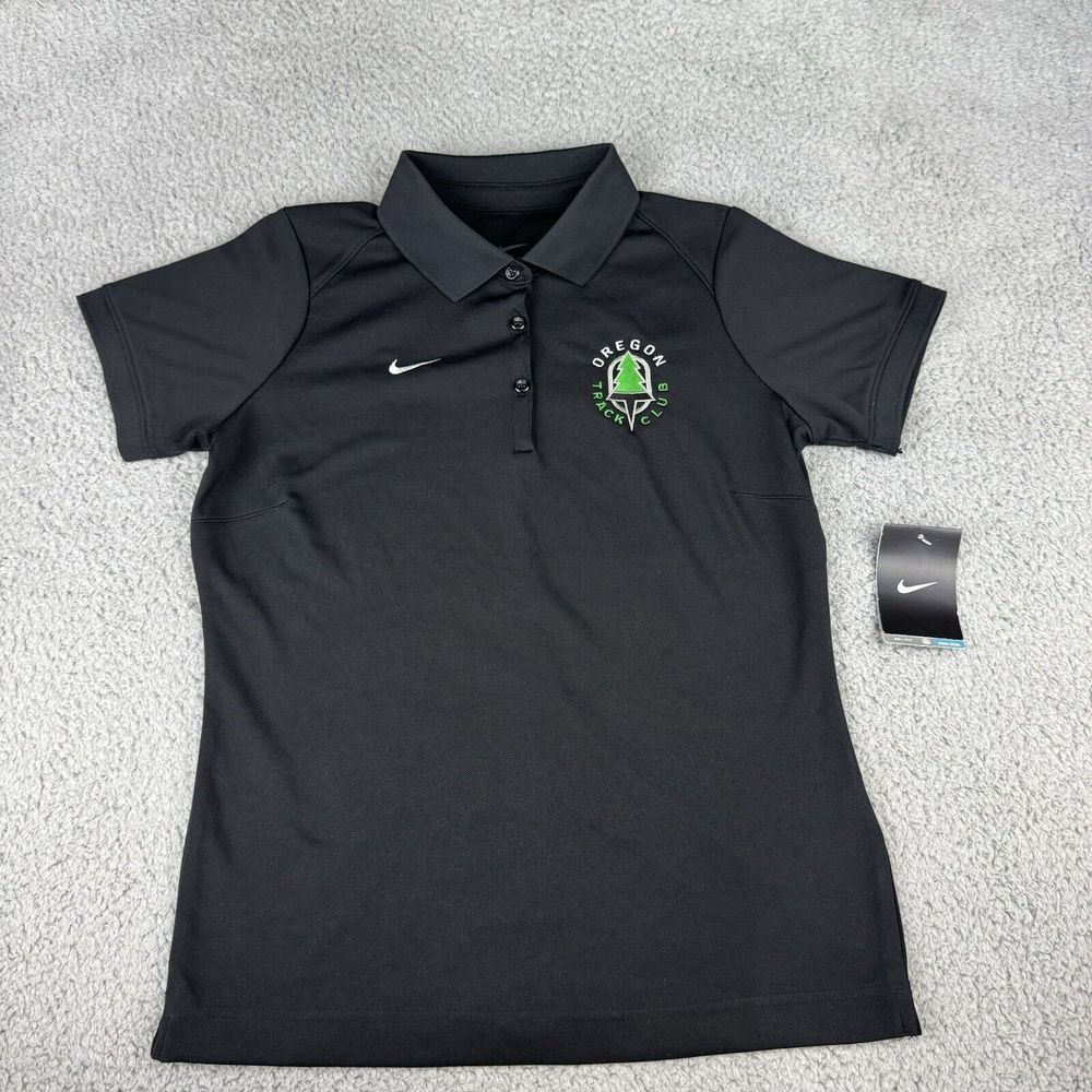 Oregon Track Club‎ Polo Athletic polo Shirt Team Nike Dri Fit Otc Women's Small